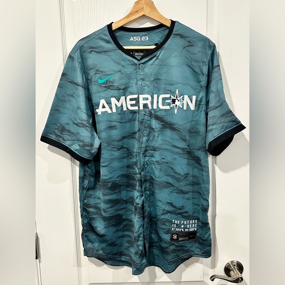 Nike Seattle Mariners All Star Game 2023 American 🇺🇸 Baseball Jersey, Brand New!